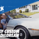 World's Greatest Dad Added a Backseat to His DeLorean to Take His Kids Along for the Ride